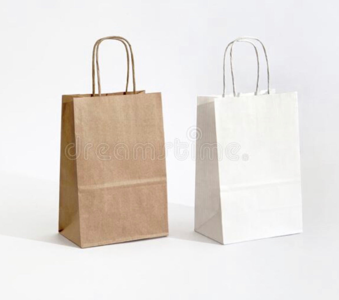 Twisted Handle paper bags