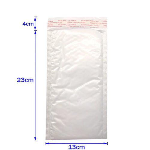 50 Pieces of White Foam Envelope Bag 13*23cm Size Mailing Padded Shipping Envelope with Bubble Mailing Book Bag